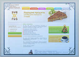 создание сайта компании SVERUS